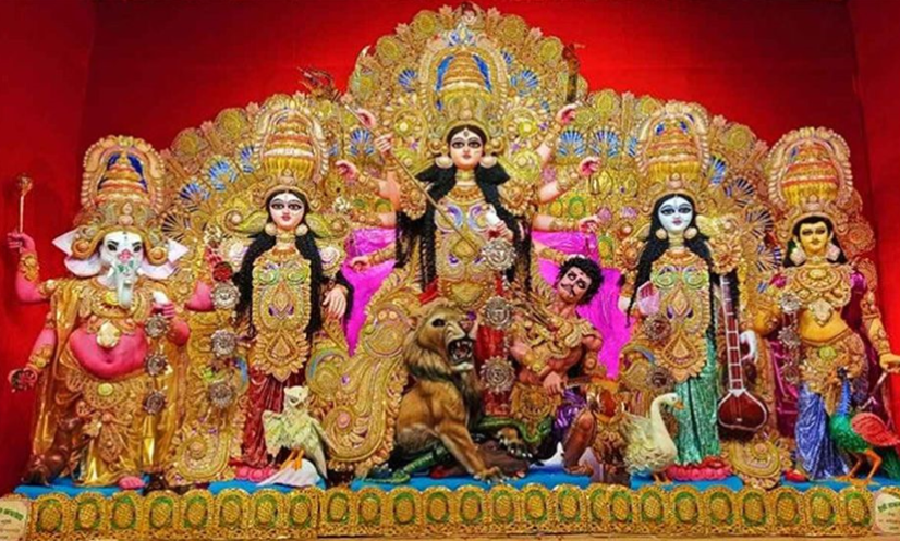 শারদীয় দুর্গোৎসবের সূচনা আজ ষষ্ঠীপূজার মাধ্যমে