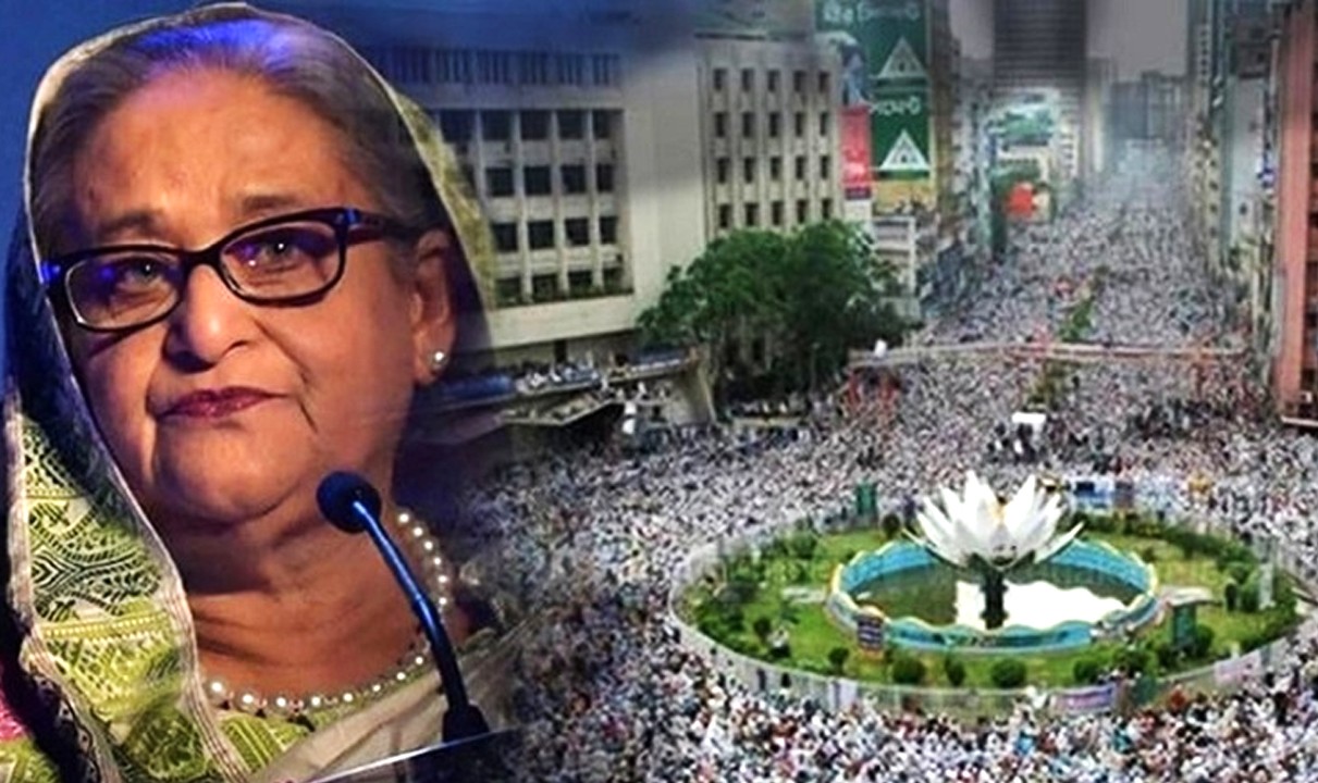 শাপলা চত্বরে গণহত্যা মামলায় হাসিনাসহ ৫ জনের বিরুদ্ধে গ্রেপ্তারি পরোয়ানা