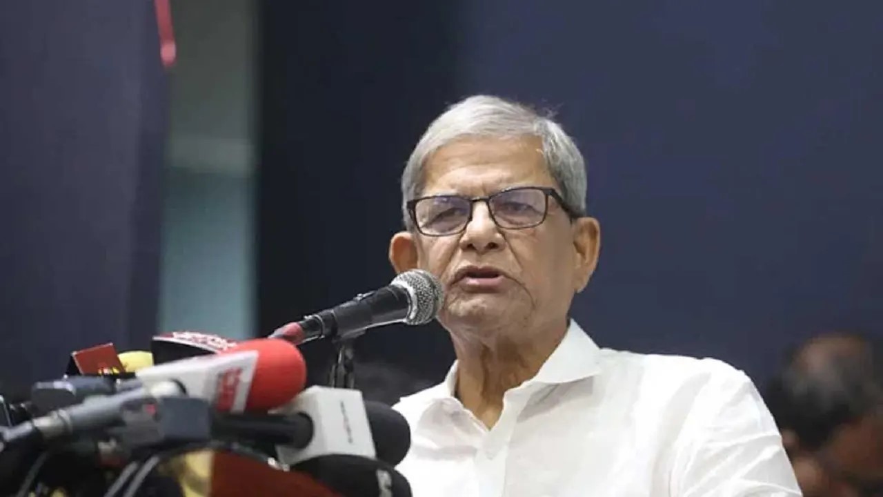 ট্রাম্প-মোদি-শি এসে ভবিষ্যৎ গড়ে দিবে না: মির্জা ফখরুল