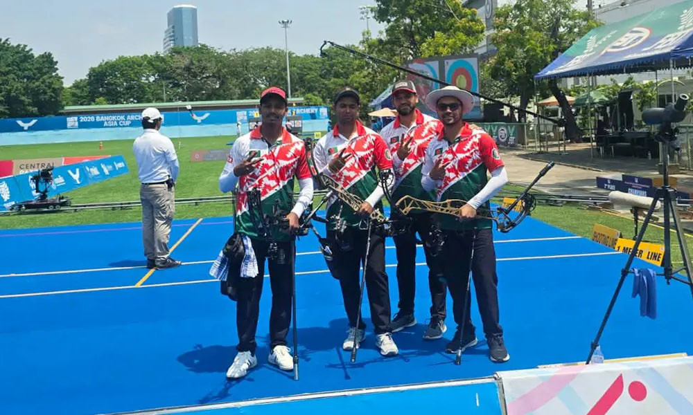 এশিয়ান আর্চারিতে স্বর্ণ জিতল বাংলাদেশ