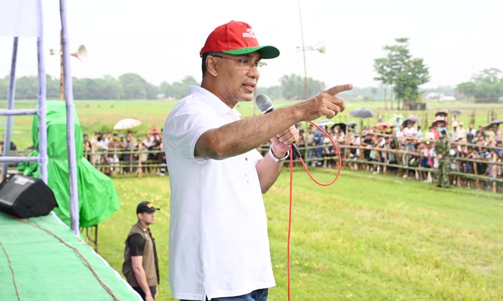 কথা বলতে না দিলে দুলাভাই চলে যাবে : তারেক রহমান