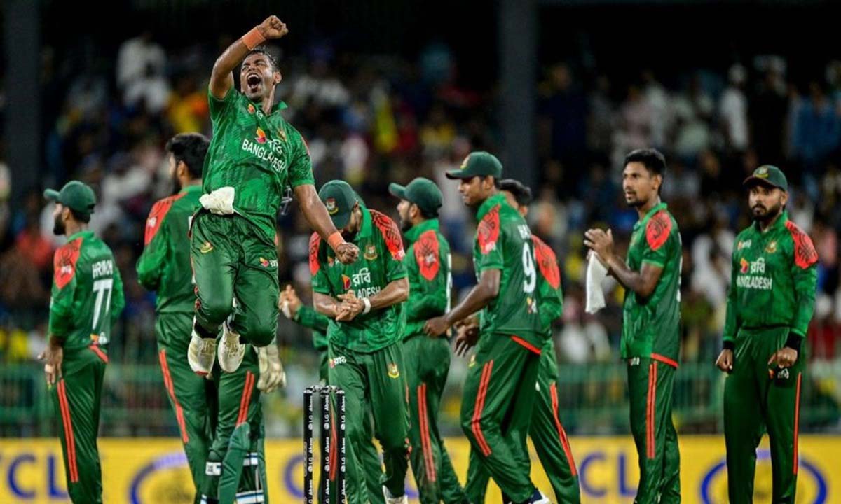 লঙ্কানদের হারিয়ে র‍্যাঙ্কিংয়ে নবম স্থানে বাংলাদেশ
