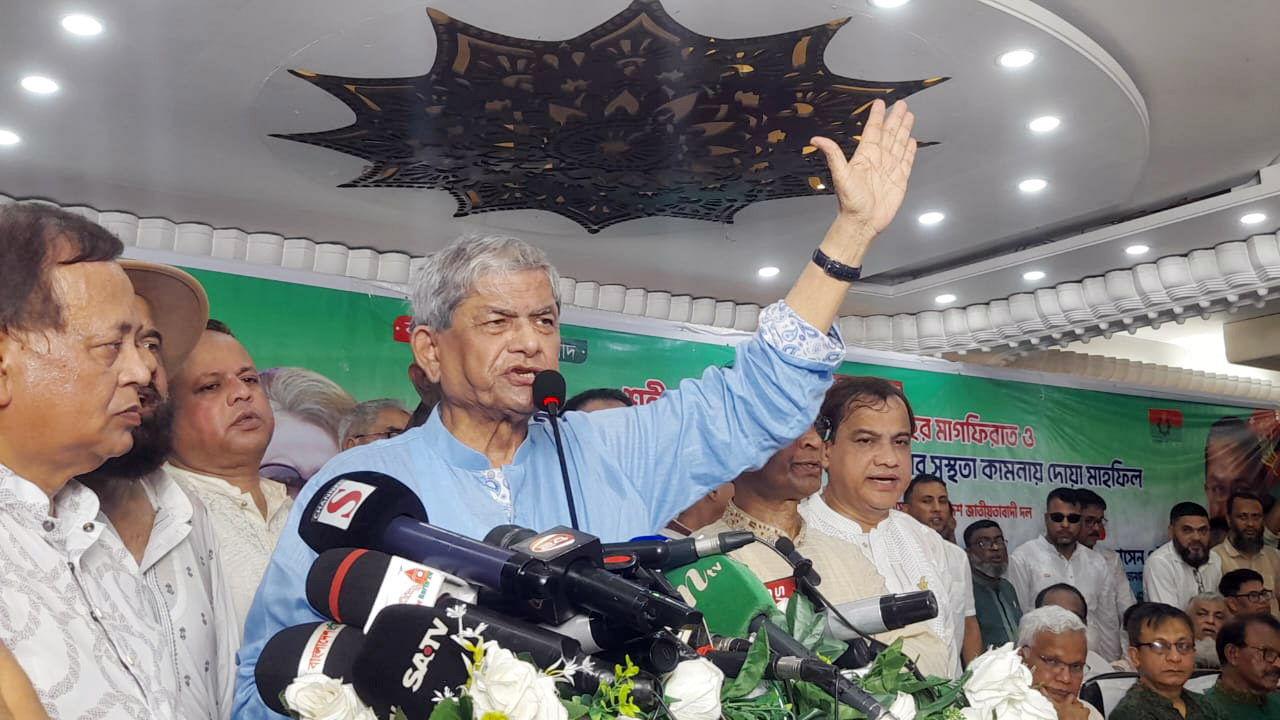 নির্বাচনে যত দেরি হবে, দেশ তত পিছিয়ে যাবে : মির্জা ফখরুল