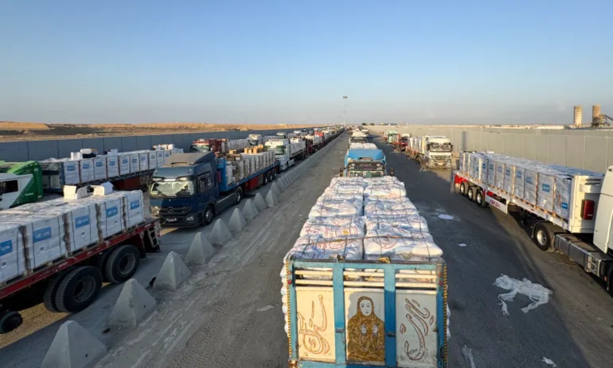 গাজা সীমান্তে আটকা ২২ হাজার ত্রাণবাহী ট্রাক, প্রবেশে নেই অনুমতি