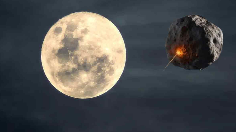 পৃথিবীর পরিবর্তে চাঁদে আঘাত হানতে পারে ‘২০২৪ ওয়াইআর৪’ গ্রহাণু