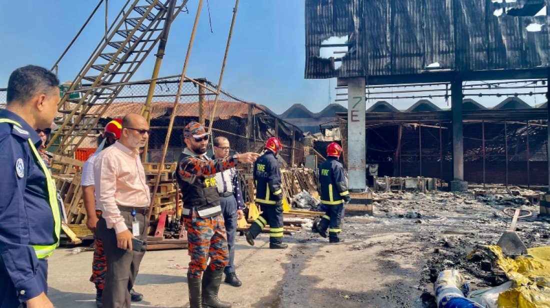 আগুনে পুড়েছে রূপপুর পারমাণবিক বিদ্যুৎকেন্দ্রের সরঞ্জাম