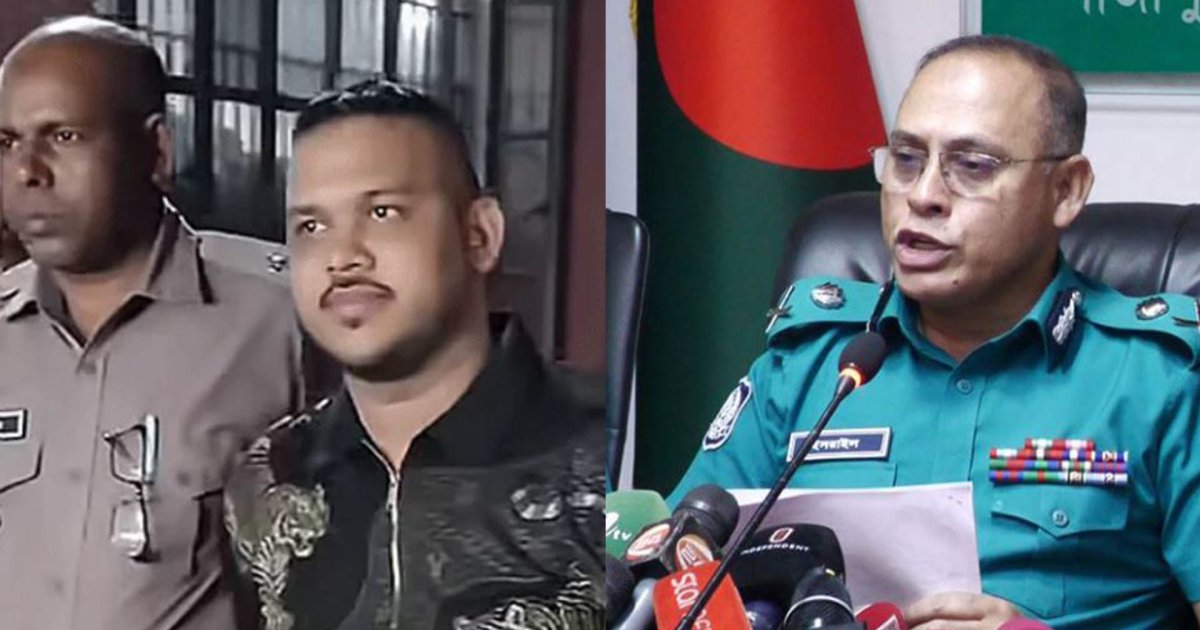 পুলিশ কর্মকর্তার সহায়তায় প্রিজনভ্যান থেকে পালিয়ে গেল পিচ্চি রাজা