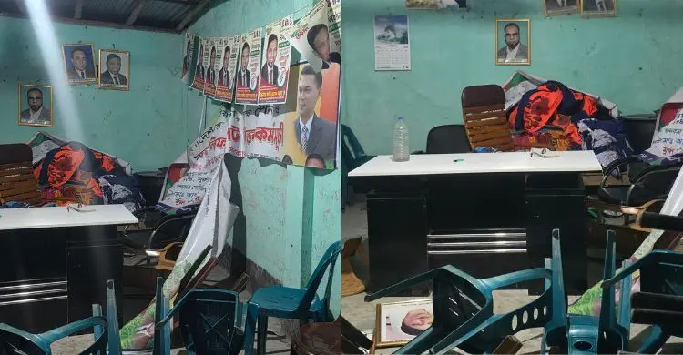 কুষ্টিয়ায় বিএনপি অফিসে হামলা, আহত ৬; আওয়ামী লীগের সমর্থকদের বিরুদ্ধে অভিযোগ