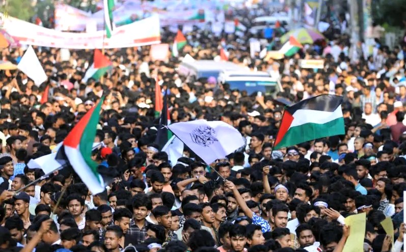 ফিলিস্তিনিদের পাশে থাকার অঙ্গীকার বিএনপির