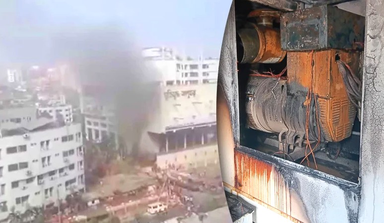 মুক্তিযুদ্ধ জাদুঘরে অগ্নিকাণ্ড দ্রুত নিয়ন্ত্রণে ফায়ার সার্ভিস