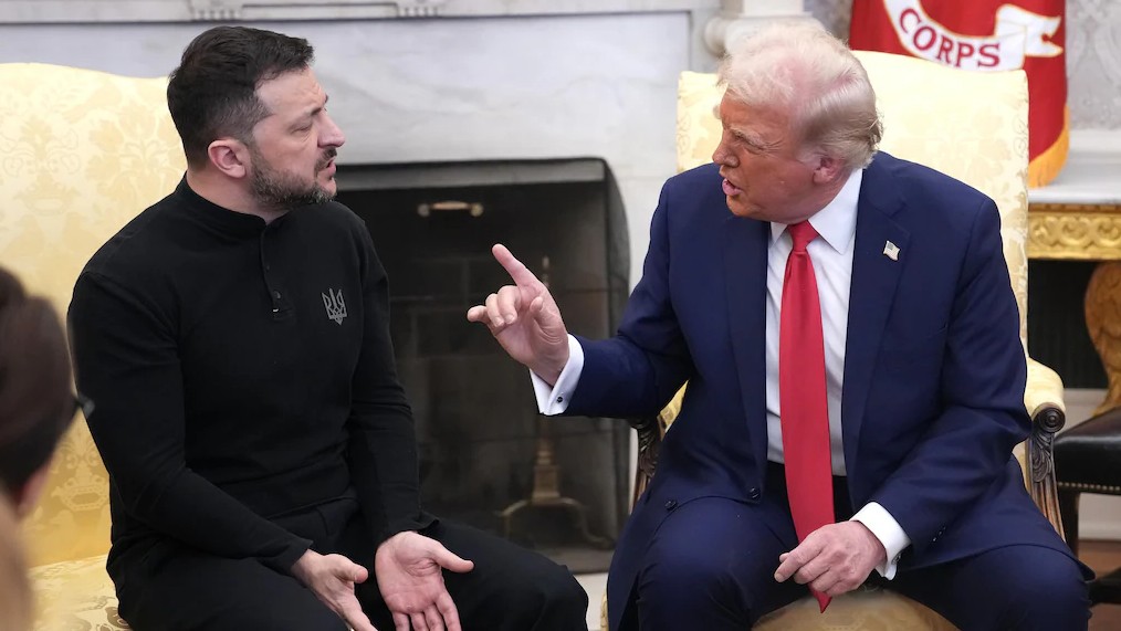 জেলেনস্কিকে যেভাবে হোয়াইট হাউস থেকে বের করে দেয়া হয়