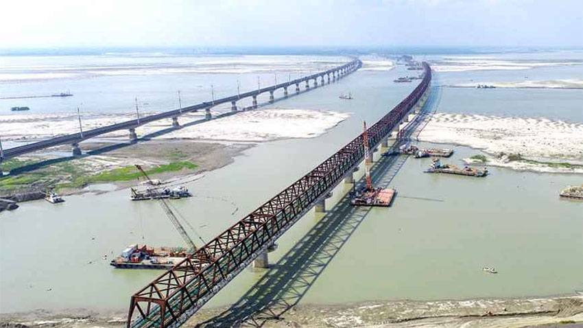 আজ দীর্ঘতম যমুনা রেল সেতুর উদ্বোধন,পার হতে লাগবে ২-৩ মিনিট