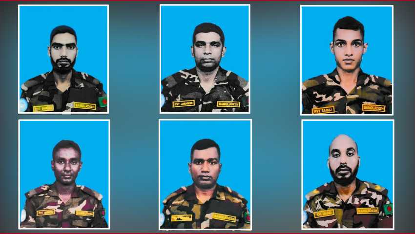 সুদানে সন্ত্রাসী হামলায় বাংলাদেশ সেনাবাহিনীর ৬ শান্তিরক্ষী নিহত: আইএসপিআর