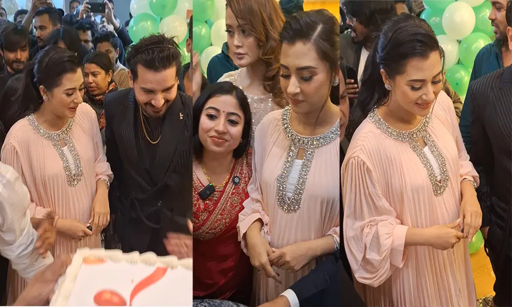 প্রকাশ্যে বুবলী, ধরা পরল বেবিবাম্প