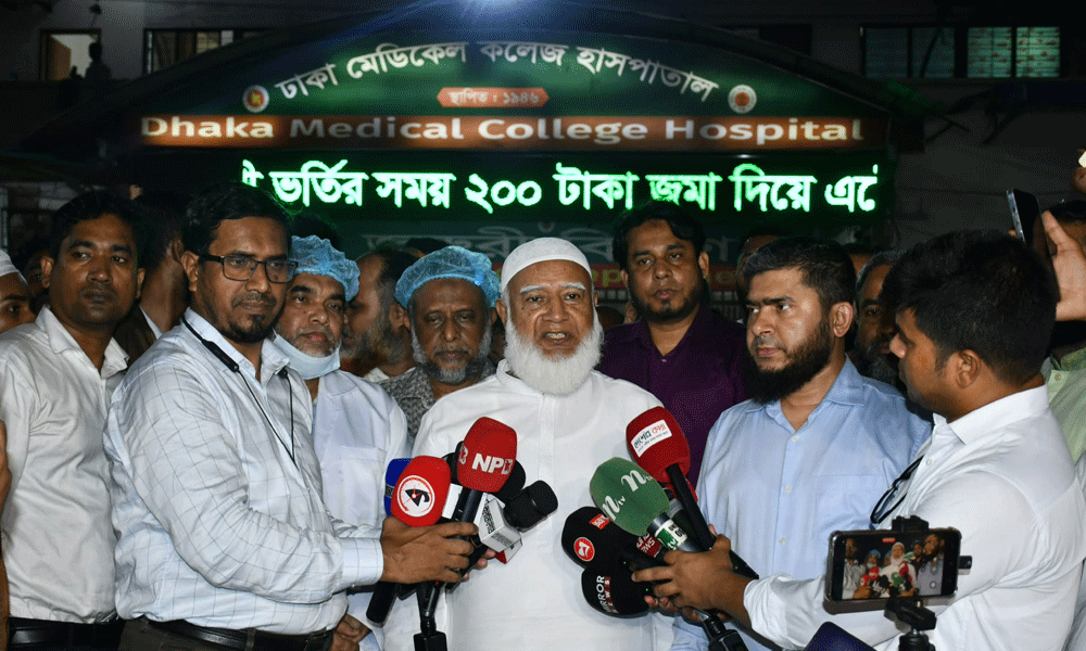 আইনশৃঙ্খলা পরিস্থিতি খারাপ হলেও সরকার স্বীকার করে না : বিরোধীদলীয় নেতা