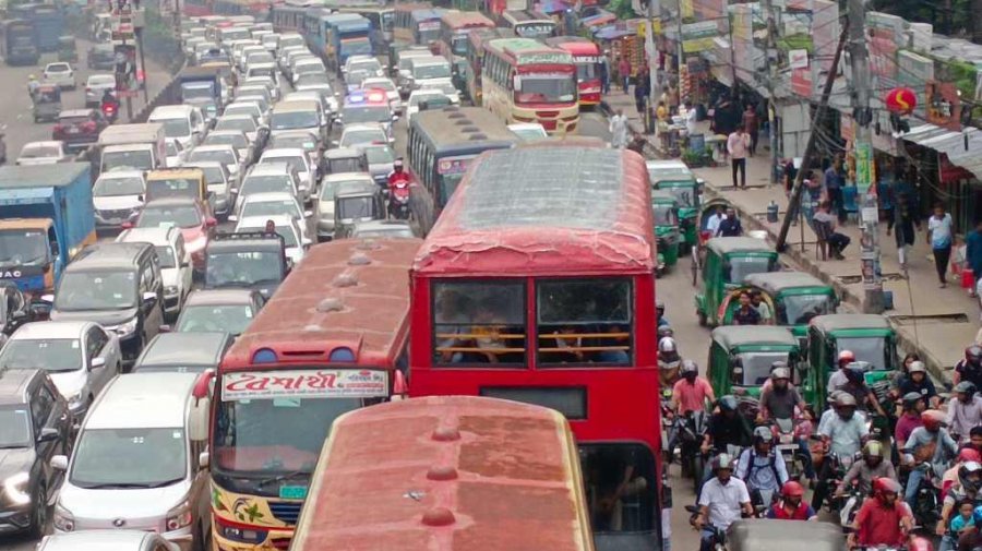 রাজধানীতে আজ ৭ দলের বিক্ষোভ-সমাবেশ, যানজটে ভোগান্তির আশঙ্কা