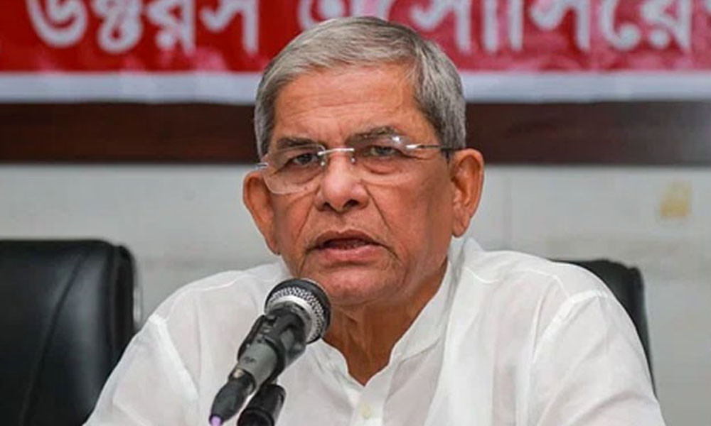 সুপরিকল্পিতভাবে জাতীয় নির্বাচন পিছিয়ে দেওয়ার ষড়যন্ত্র হচ্ছে: মির্জা ফখরুল