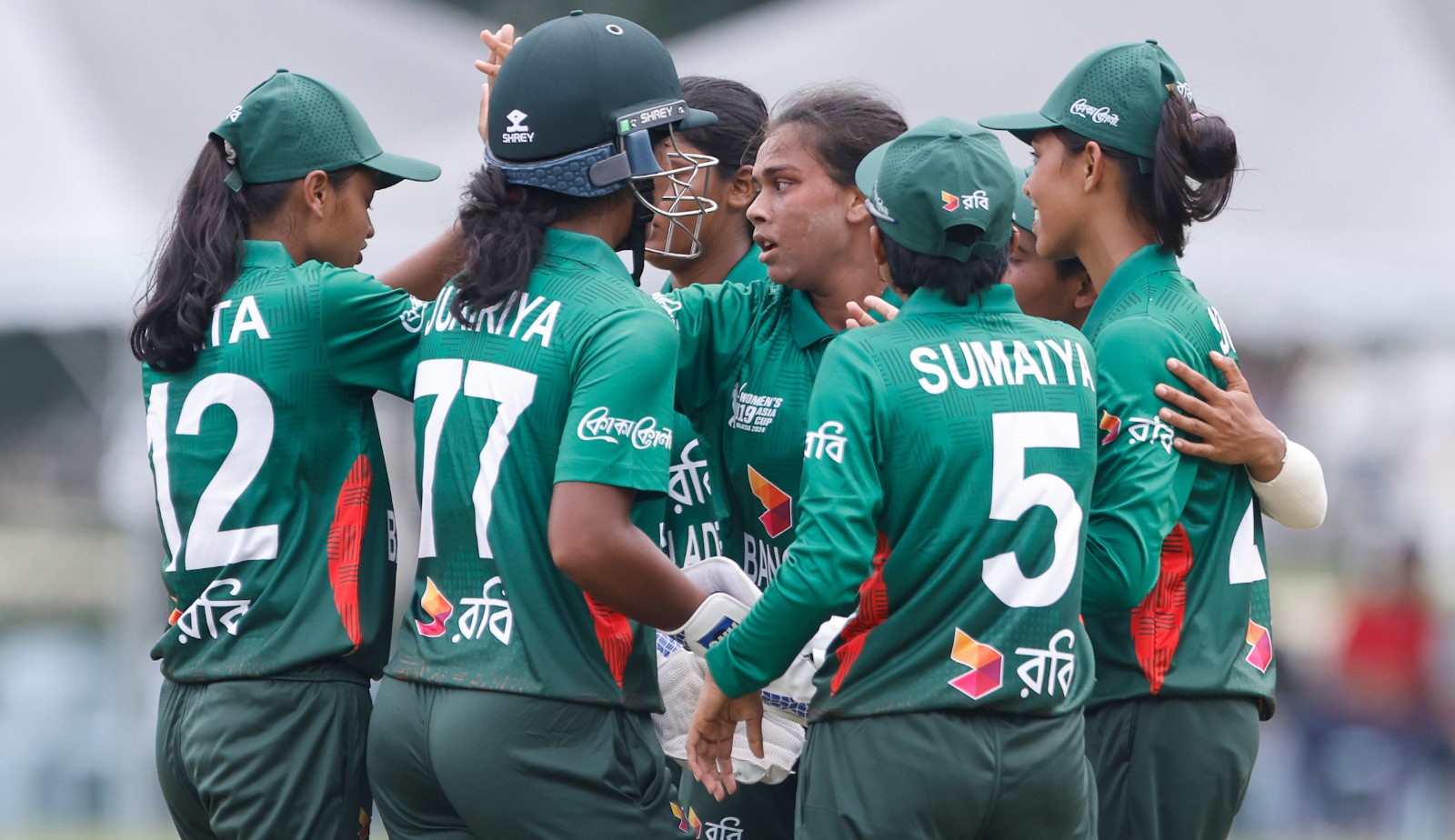 পাকিস্তানকে ৩২ রানে হারিয়ে ত্রিদেশীয় সিরিজের ফাইনালে বাংলাদেশের যুব নারীরা