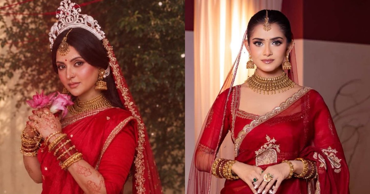পরীমণির পর এবার বধূর সাজে তানজিন তিশা, ছবিতে ভক্তদের উচ্ছ্বাস