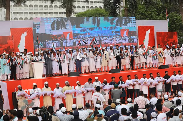 ফিলিস্তিনিদের দাবির সঙ্গে বাংলাদেশের সবাই আছে