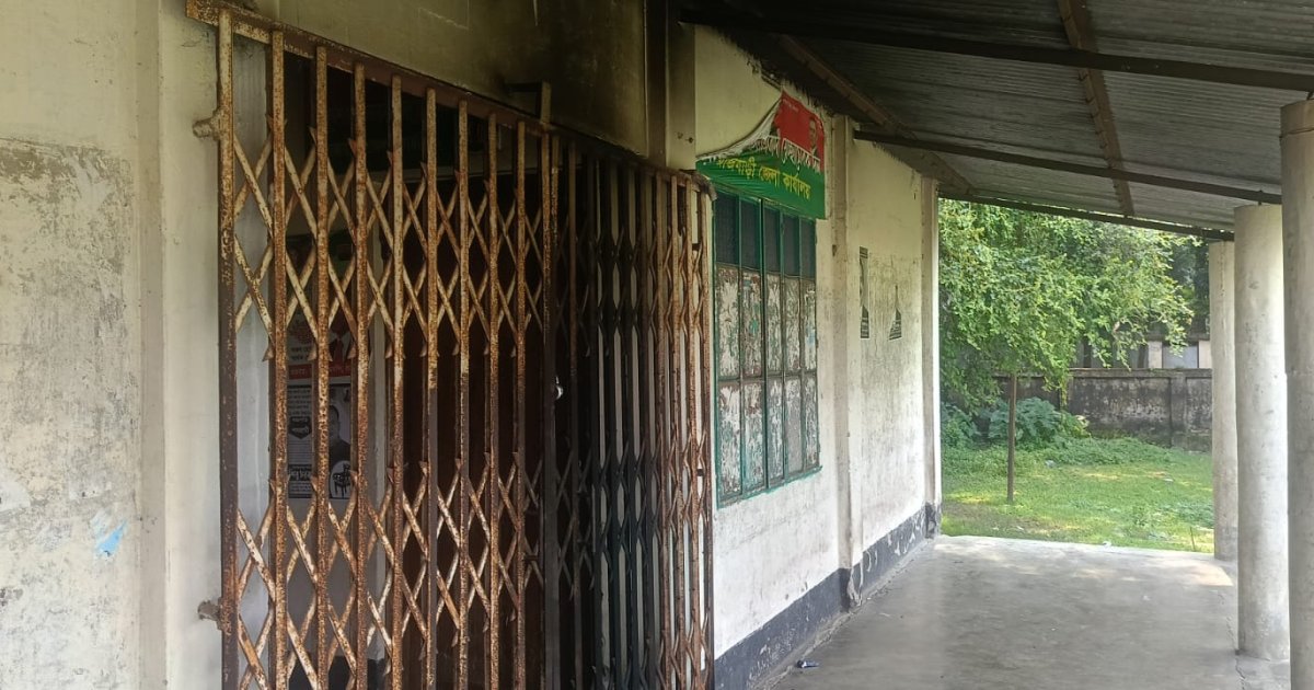 রাজবাড়ী বিএনপি কার্যালয়ে অগ্নিকাণ্ড, উত্তেজনা ছড়ালো