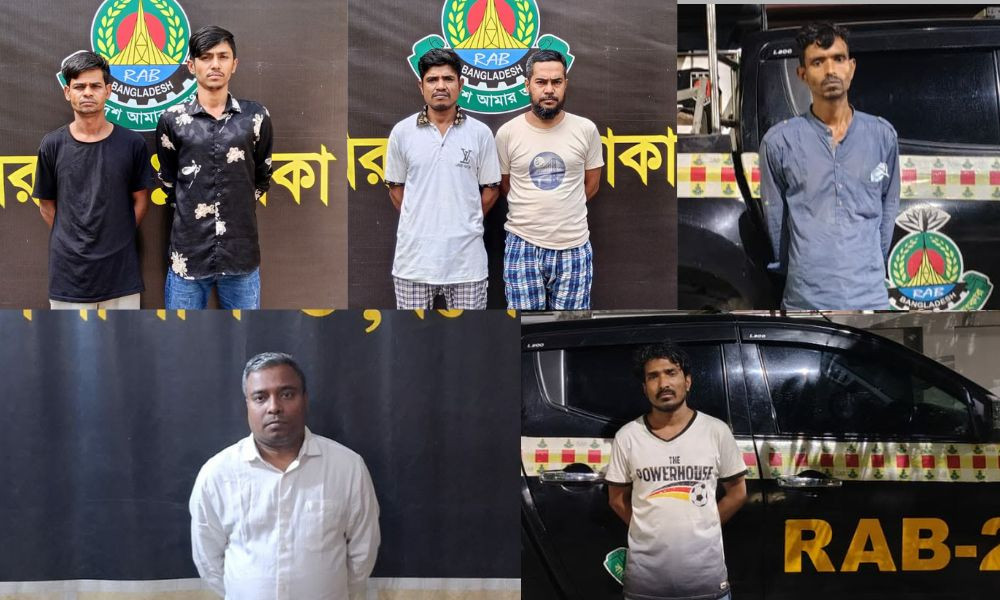 চিকিৎসকের কাছে চাঁদা দাবি : সাবেক সেই যুবদল নেতা মঈনসহ গ্রেপ্তার ৭