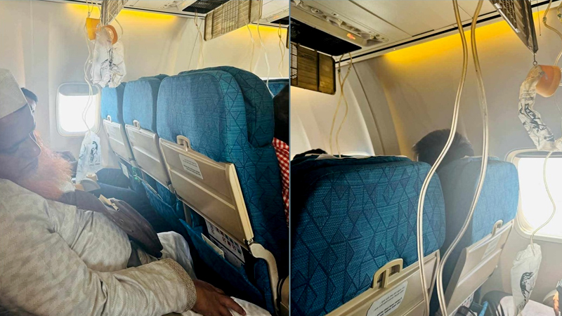 বিমানে অক্সিজেন স্বল্পতা, ঢাকায় জরুরি অবতরণ