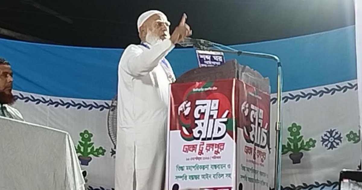 শফিকুর রহমান: ধীরে ধীরে বাড়বে দাবি, এক দফায় পরিণত হবে সব