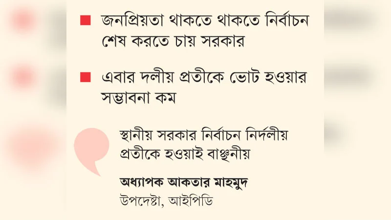 স্থানীয় নির্বাচনের তোড়জোড়, তথ্য চেয়ে সব ডিসিকে চিঠি
