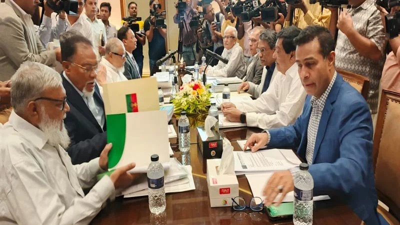 ঐকমত্য কমিশনের সঙ্গে বৈঠকে বিএনপি