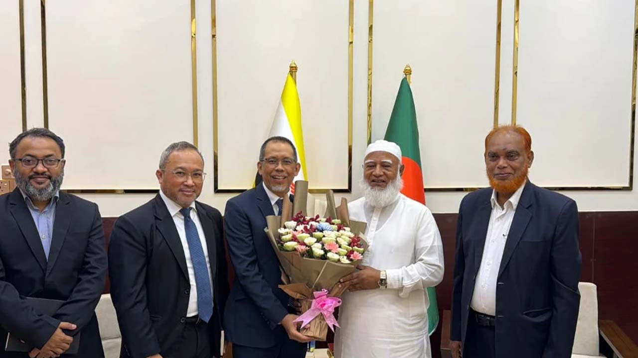 ব্রুনাই হাইকমিশনারের সঙ্গে বিরোধীদলীয় নেতার বৈঠক