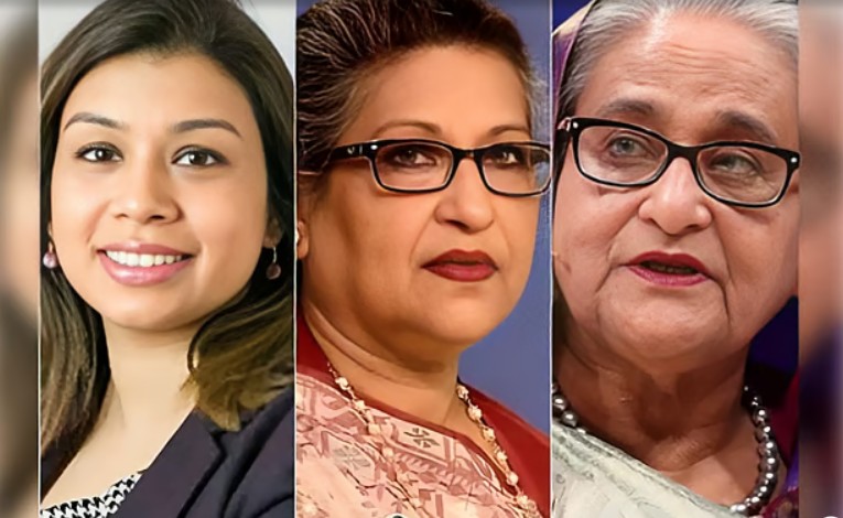 টিউলিপ ২, রেহানা ৭ ও  ৫ বছর কারাদণ্ড পেলেন হাসিনা