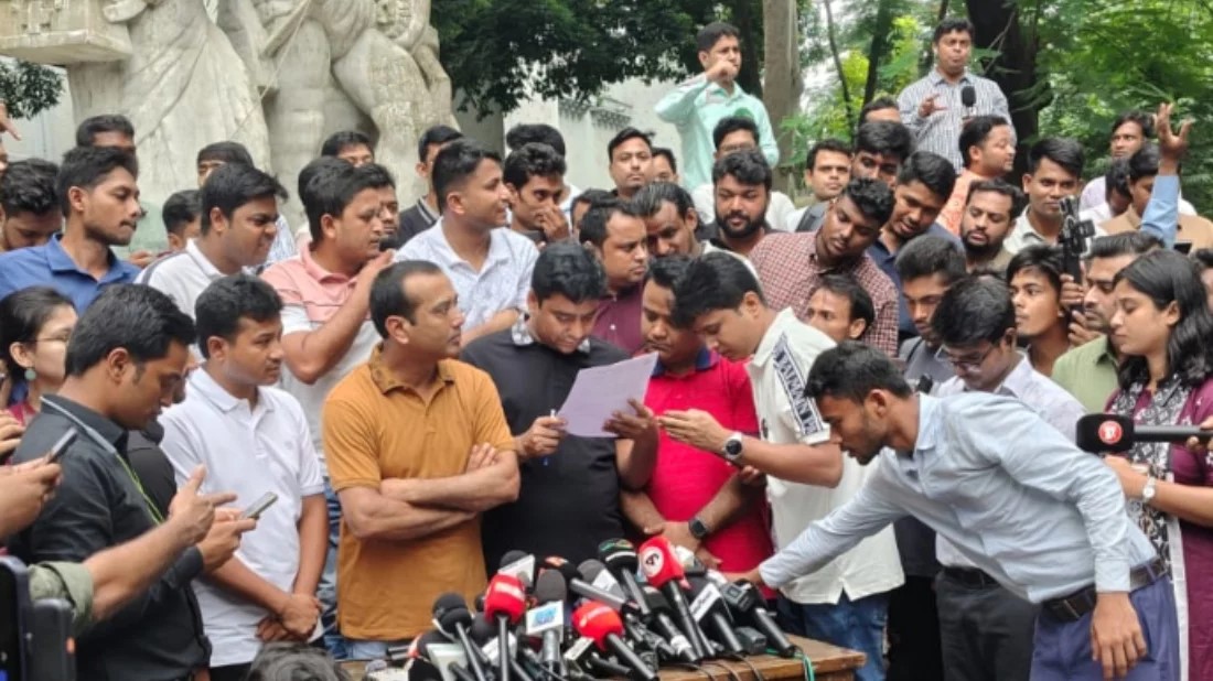 ডাকসু নির্বাচনে ছাত্রদলের পূর্ণাঙ্গ প্যানেল ঘোষণা,নেতৃত্বে আবিদ-হামিম