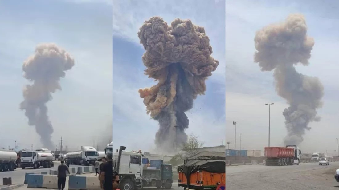 ইরানে ভয়াবহ বিস্ফোরণ, আহত শত শত