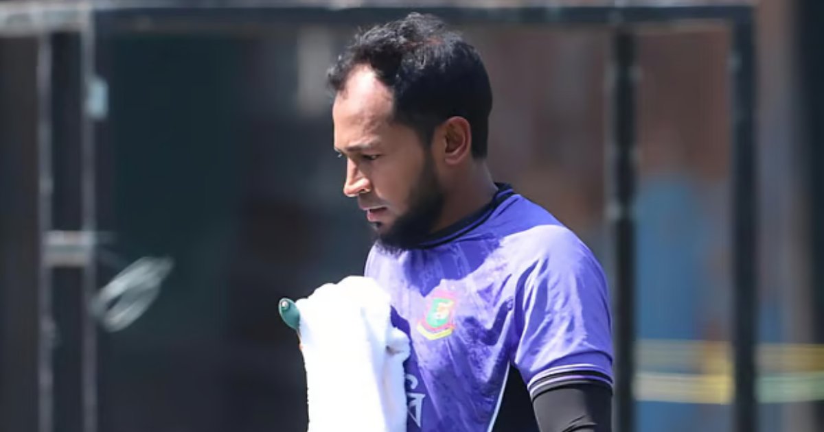 টেস্ট শুরুর ঠিক আগে অনুশীলনে আঙুলে চোট পেলেন মুশফিকুর রহিম