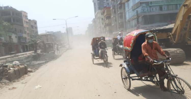 দূষিত বায়ুর শহর: ঢাকার অবস্থান আজ চতুর্থ