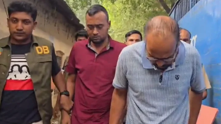 পুলিশসহ তিন আসামির ৪ দিনের রিমান্ড, প্রিজনভ্যান থেকে পালানোর অভিযোগ