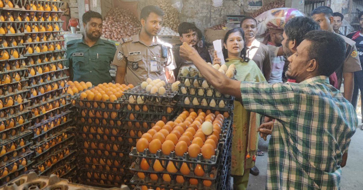 ডিমের দাম নিয়ন্ত্রণে ডিএসসিসির কার্যক্রম