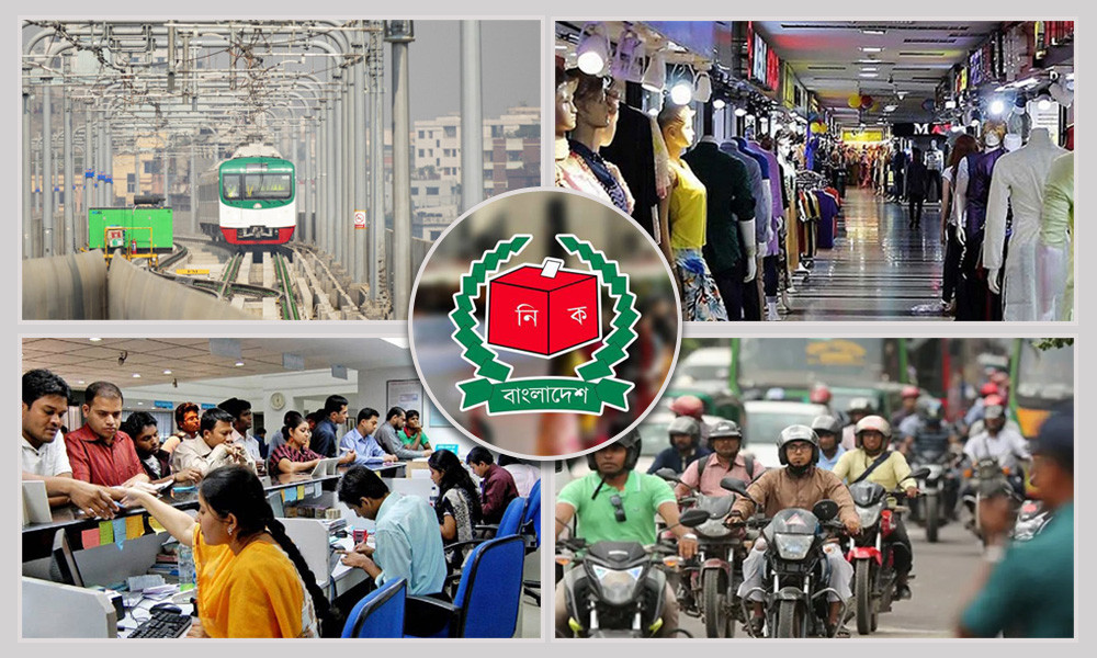 ভোটের দিন বন্ধ থাকবে যেসব সেবা