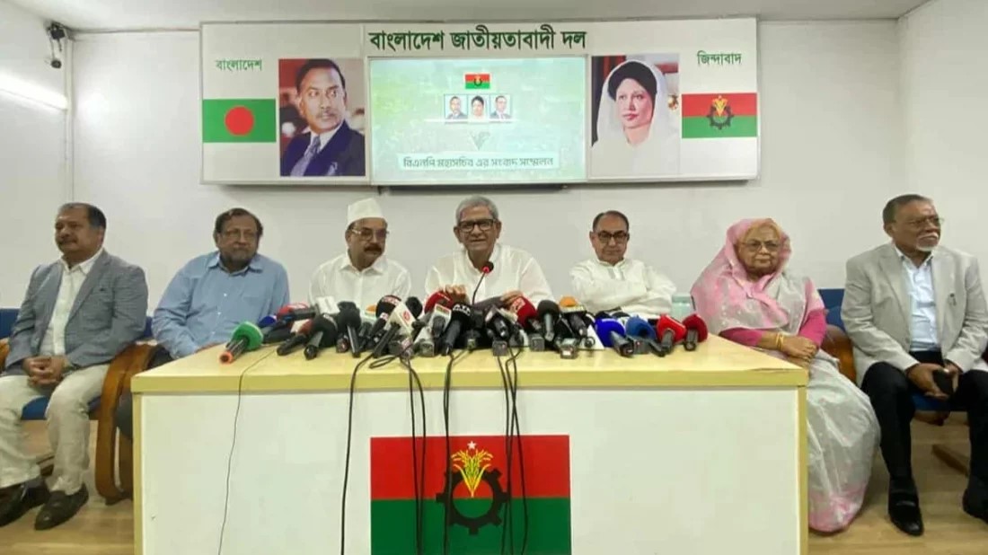 বাংলাদেশে নতুন নির্বাচিত সরকারের সাথে কাজ করতে মুখিয়ে আছে চীন: মির্জা ফখরুল