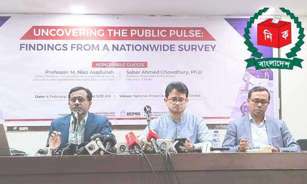 এবার আ. লীগের ৪৮ শতাংশ ভোটারের পছন্দ বিএনপি