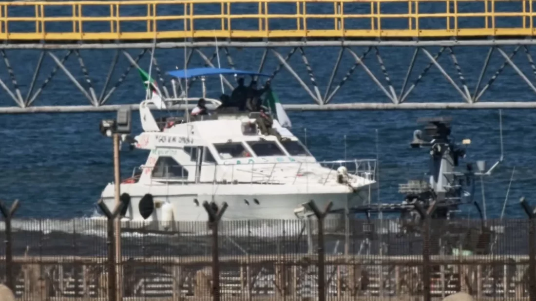 গাজাগামী ফ্লোটিলার শেষ নৌযানটিও আটক করল ইসরায়েলি বাহিনী