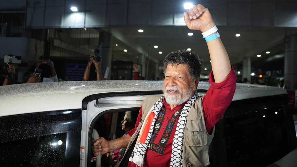 গাজার মানুষ এখনও মুক্ত নয়, দেশে ফিরে বললেন শহিদুল আলম