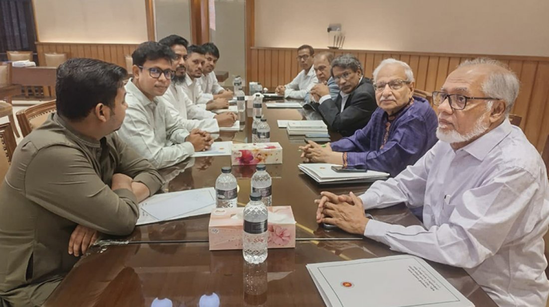 জাতীয় ঐকমত্য কমিশনের সঙ্গে এনসিপির বৈঠক